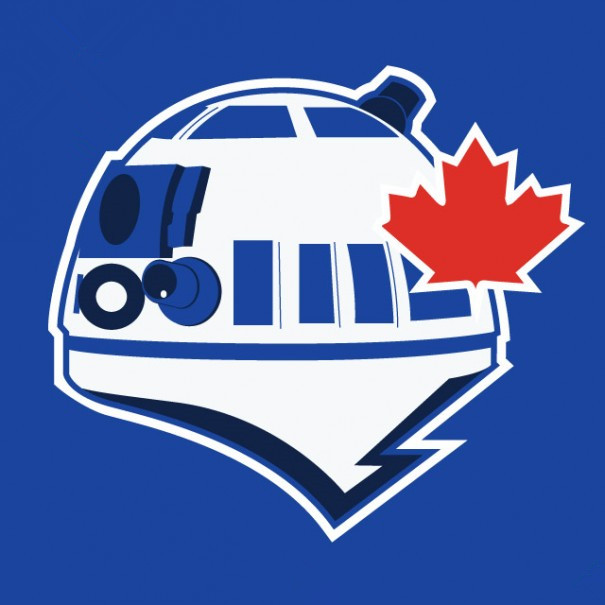 Toronto Blue Jays Star Wars Logo iron on transfers...